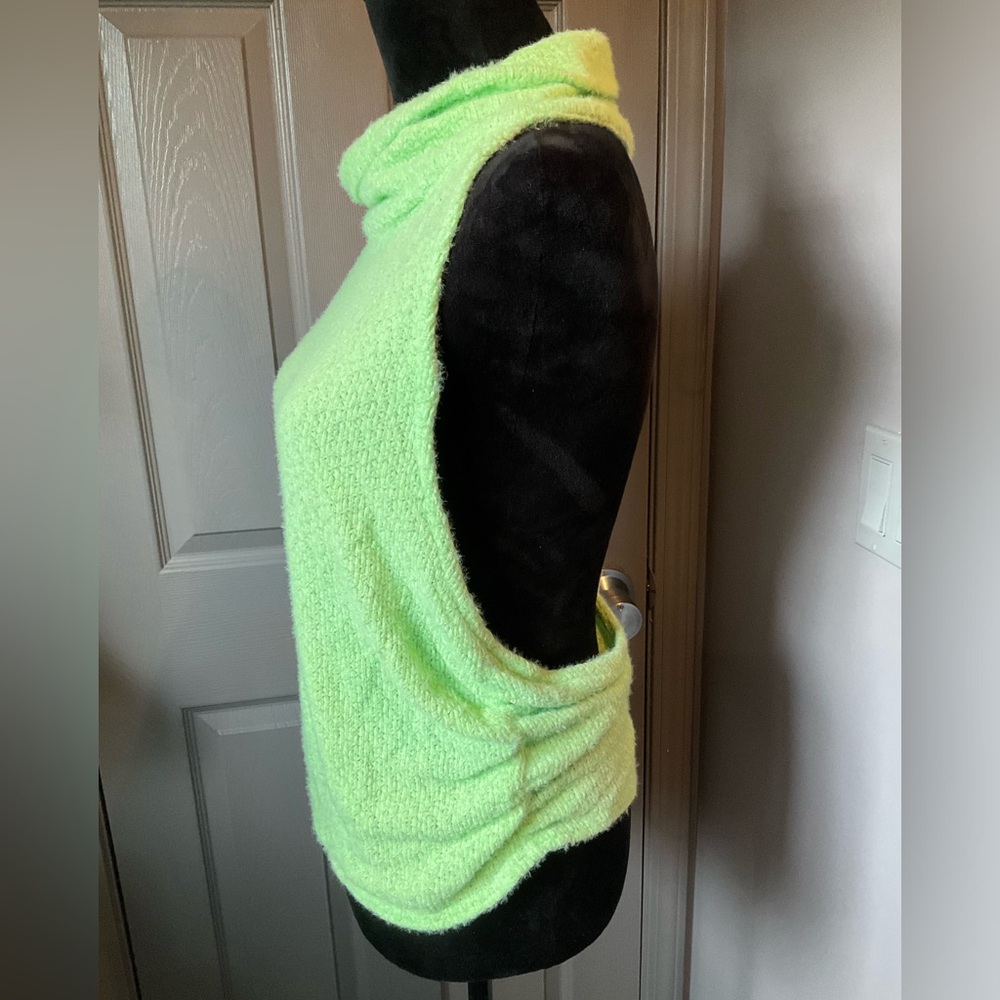 Free People XL green light slouch top - Picture 2 of 4